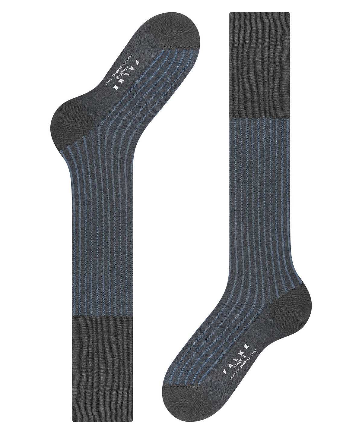 Falke Shadow Knee-high Socks Socken Herren Grau | 2853960-LY