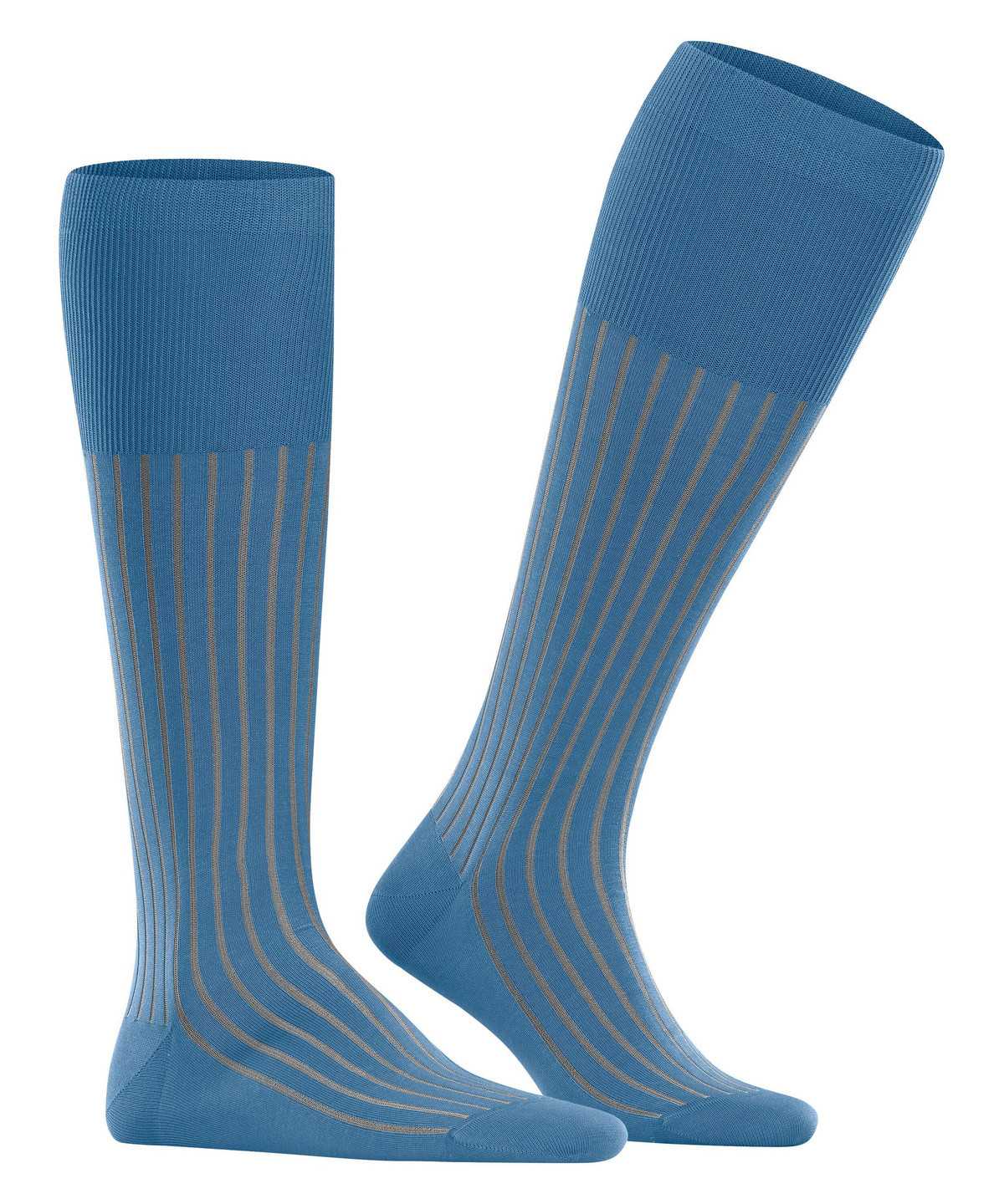 Falke Shadow Knee-high Socks Socken Herren Blau | 2803517-TS