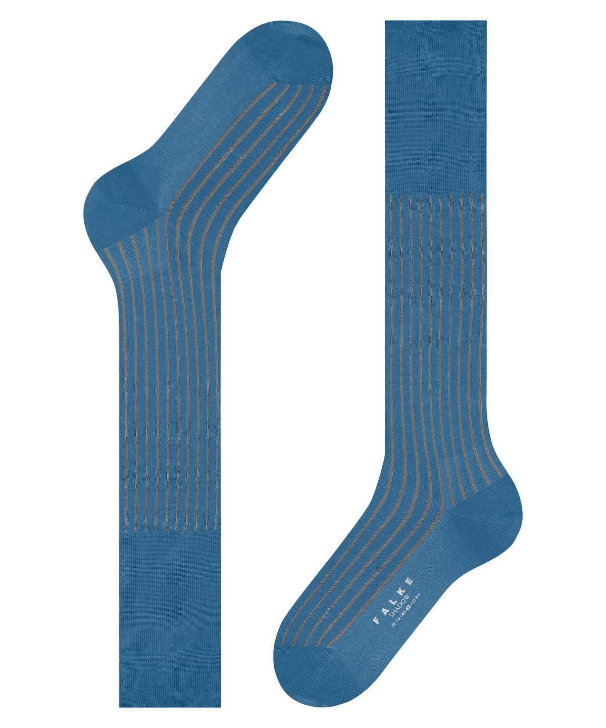 Falke Shadow Knee-high Socks Socken Herren Blau | 2803517-TS