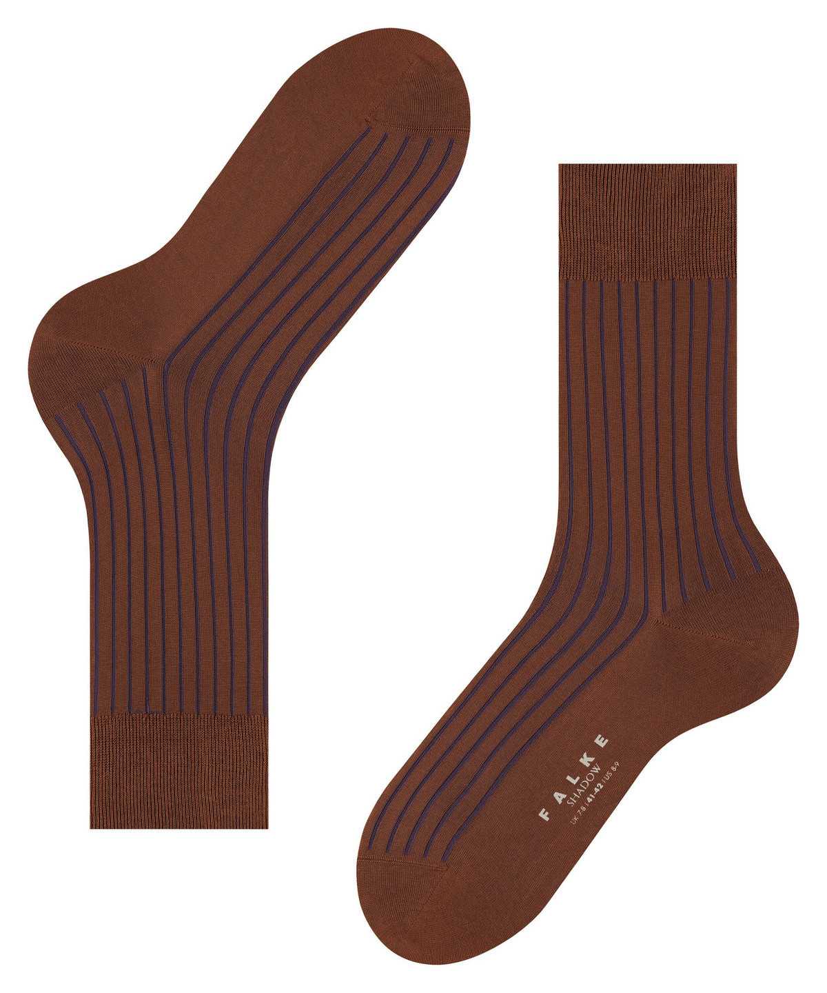 Falke Shadow Socks Socken Herren Braun | 1623978-CT