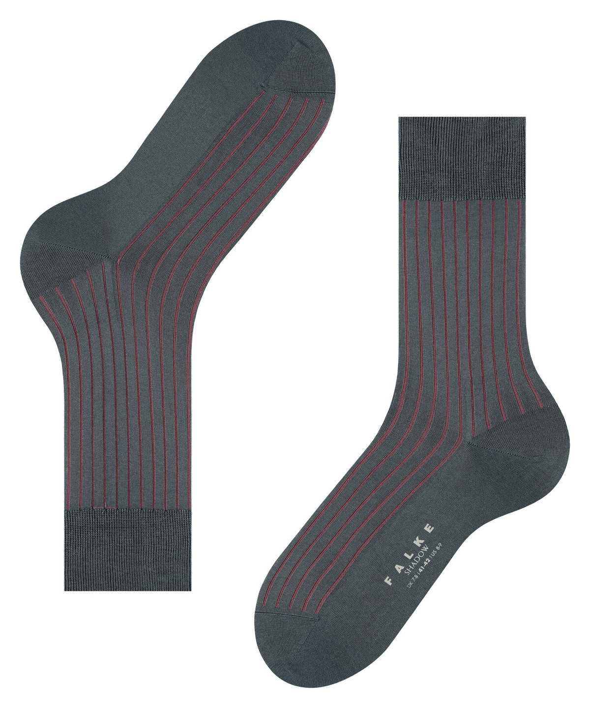 Falke Shadow Socks Socken Herren Grau | 2859617-YU