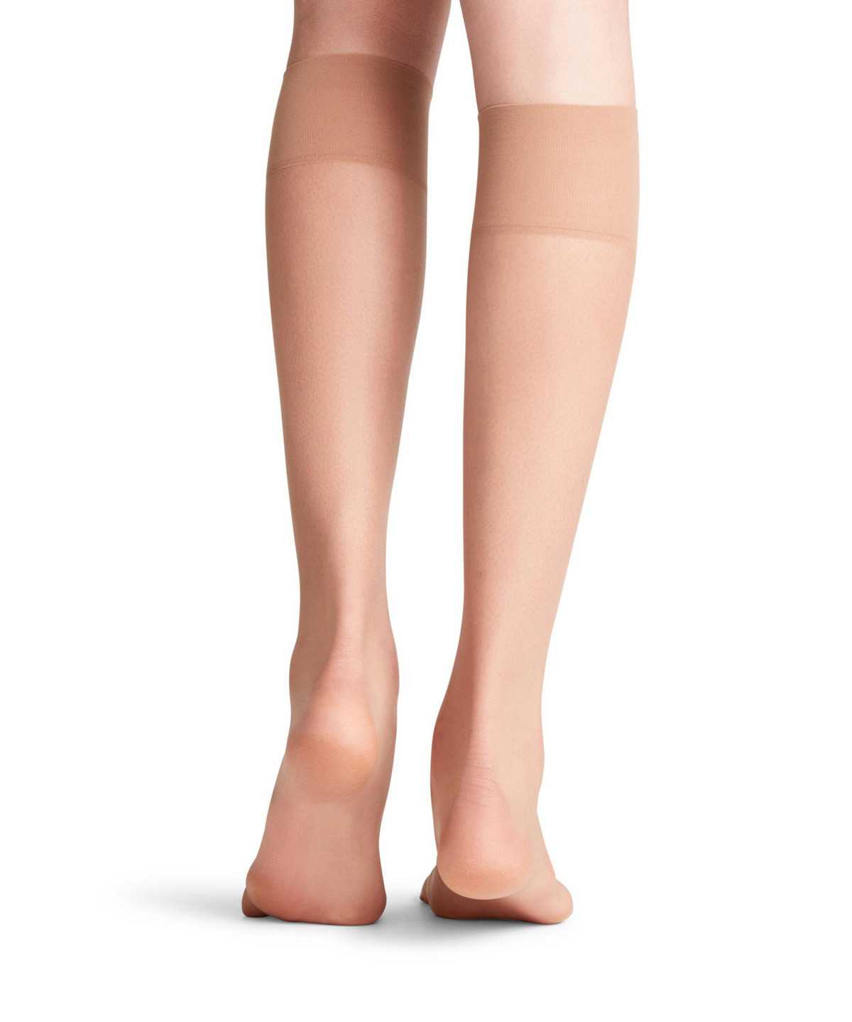 Falke Shelina 12 DEN Knee-high Socks Socken Damen Beige | 9283456-JA