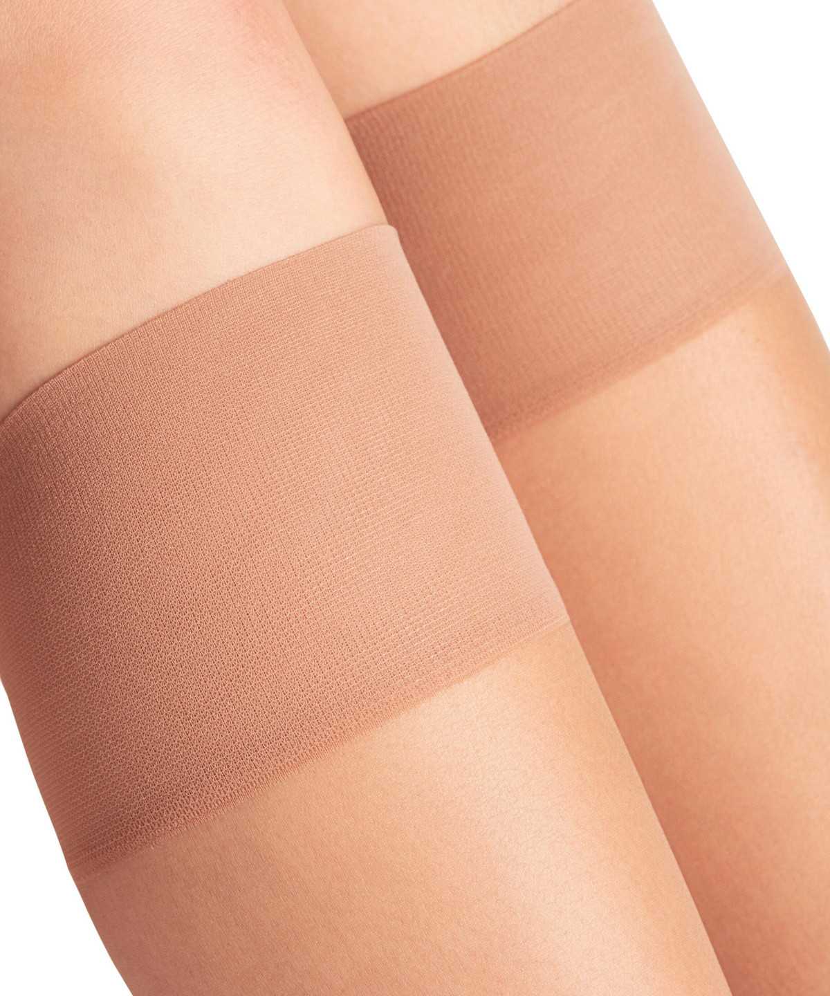 Falke Shelina 12 DEN Knee-high Socks Socken Damen Beige | 9283456-JA