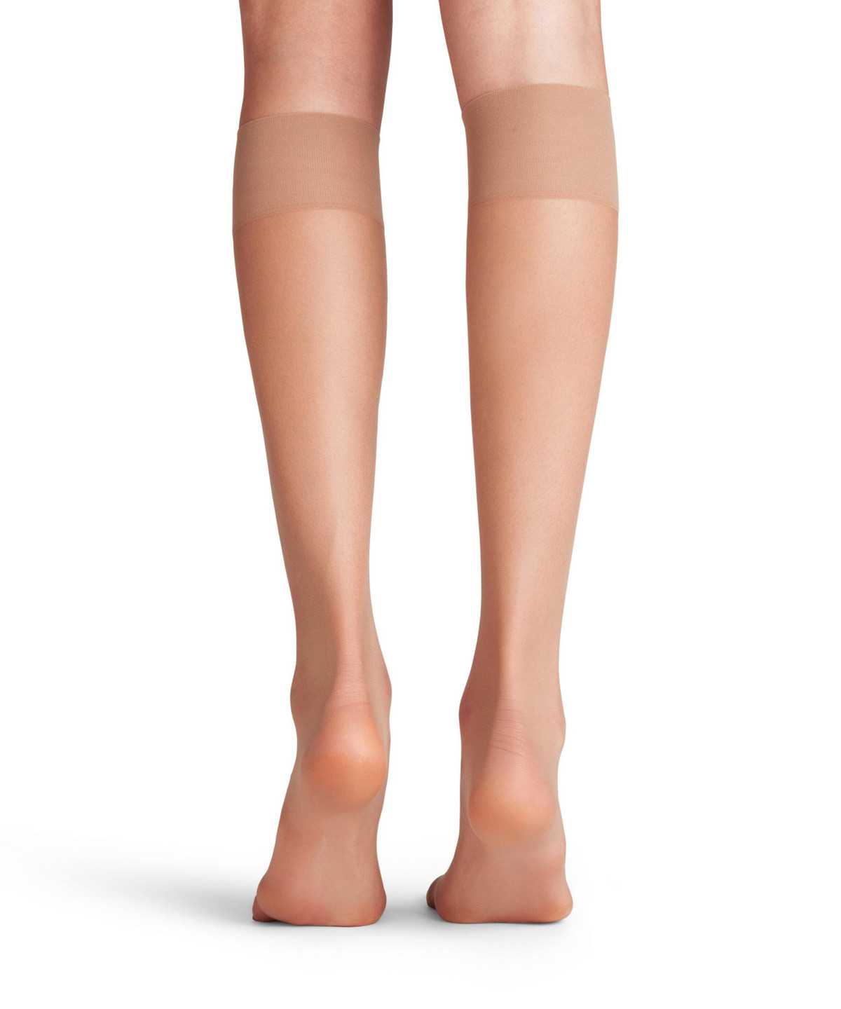 Falke Shelina 12 DEN Knee-high Socks Socken Damen Beige | 7610248-WL