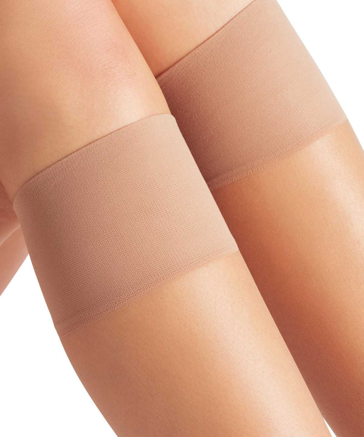 Falke Shelina 12 DEN Knee-high Socks Socken Damen Beige | 7610248-WL