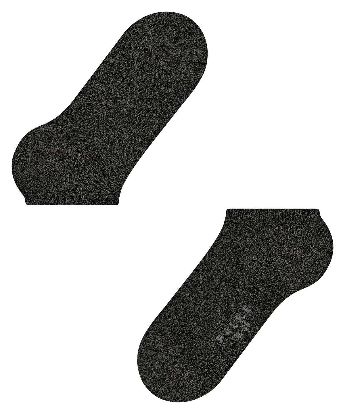 Falke Shiny Sneaker socks Socken Damen Schwarz | 2813047-XW