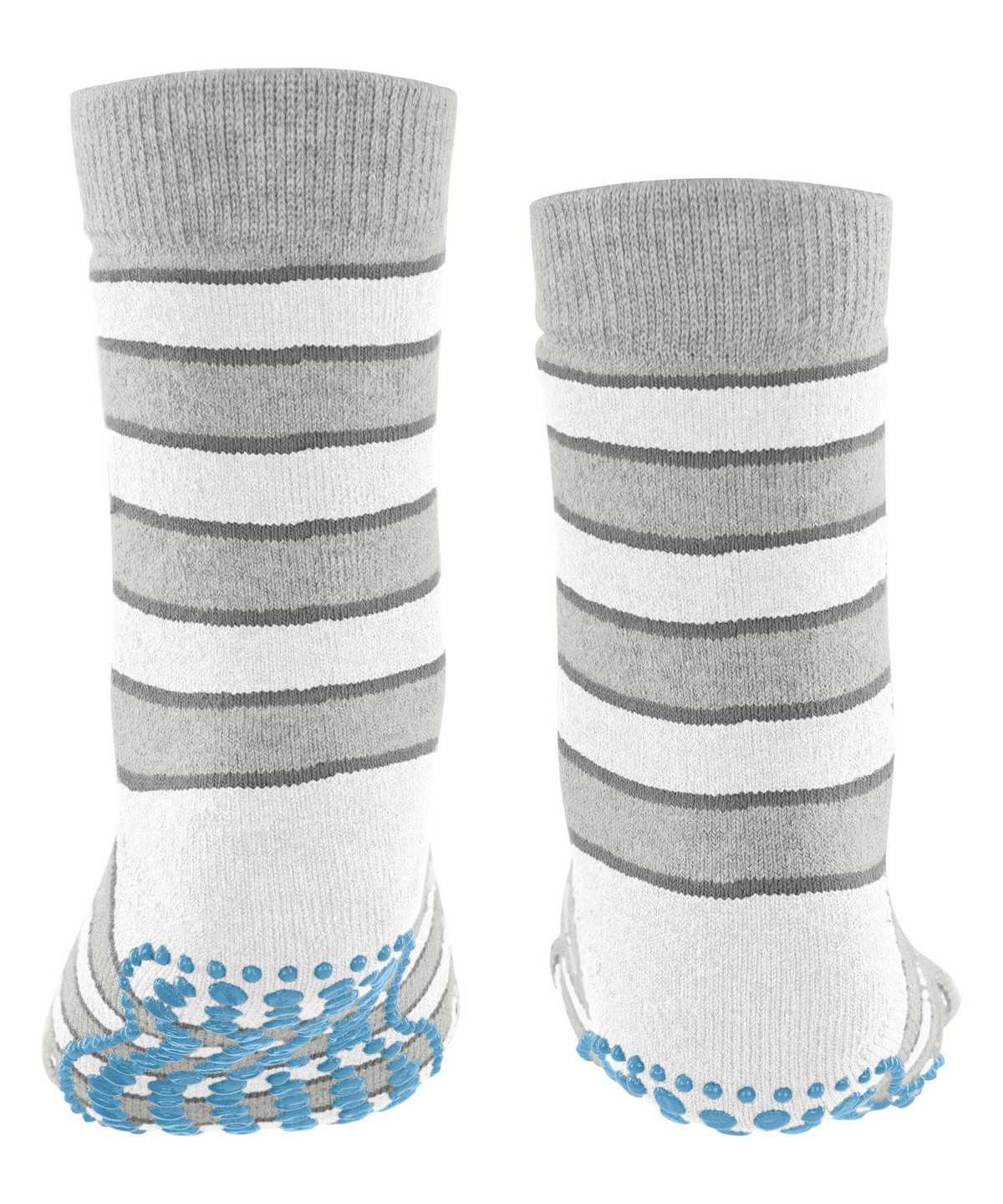 Falke Simple Stripes House socks Socken Kinder Grau | 0376928-JE