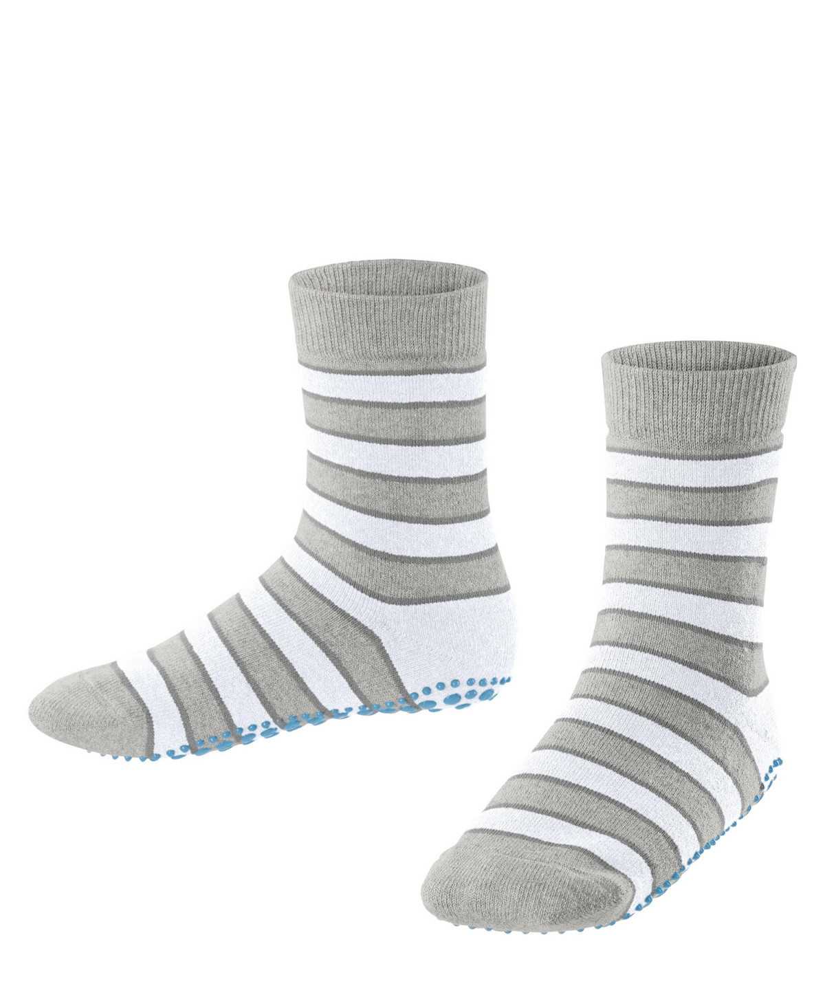 Falke Simple Stripes House socks Socken Kinder Grau | 0376928-JE