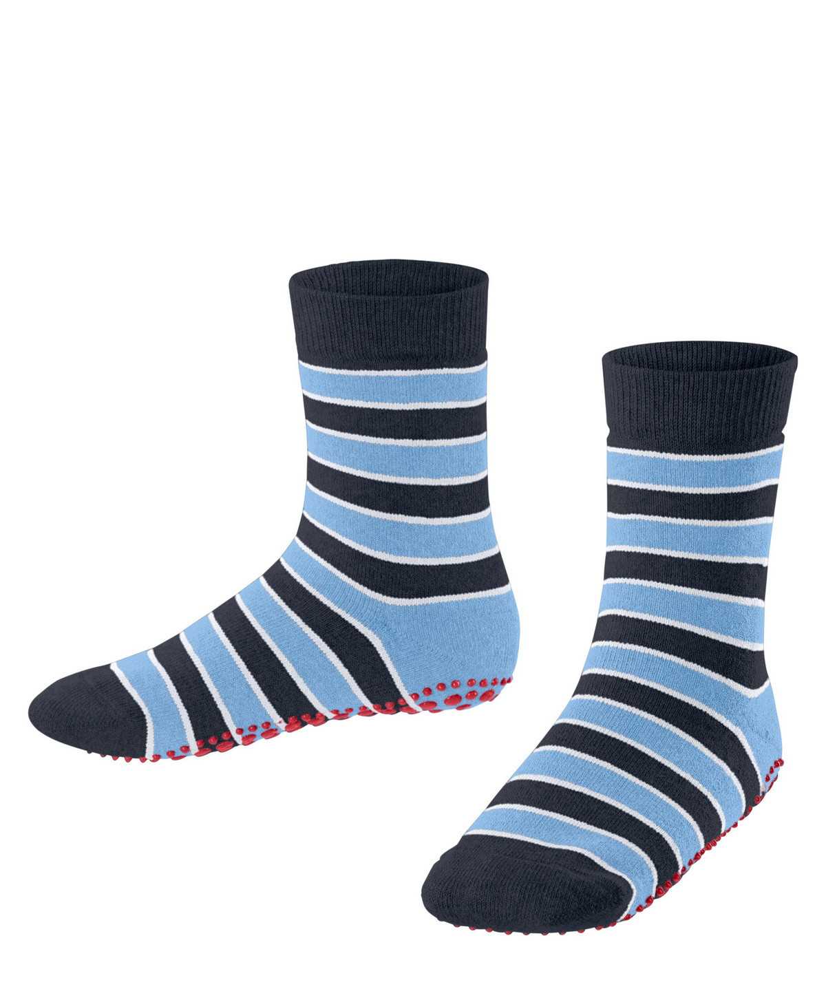 Falke Simple Stripes House socks Socken Kinder Blau | 0724961-HQ