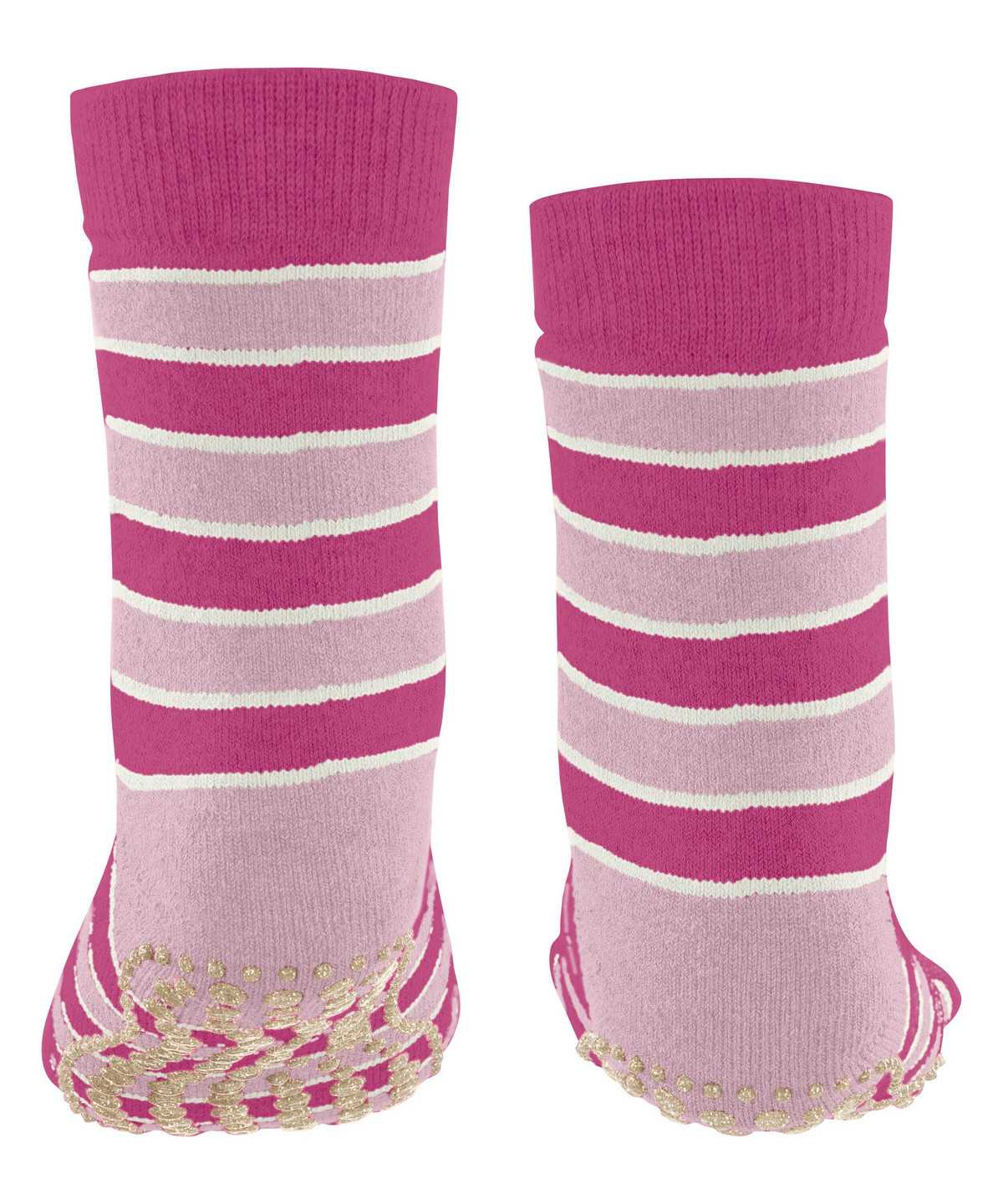 Falke Simple Stripes House socks Socken Kinder Rosa | 9105386-JQ