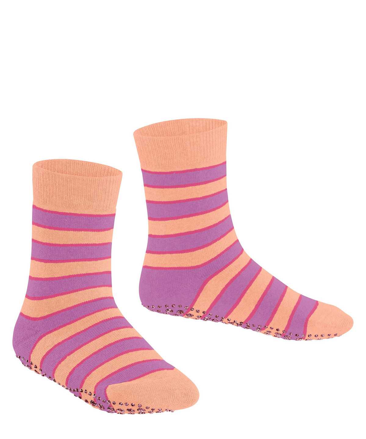 Falke Simple Stripes House socks Socken Kinder Rot | 8016254-ZB