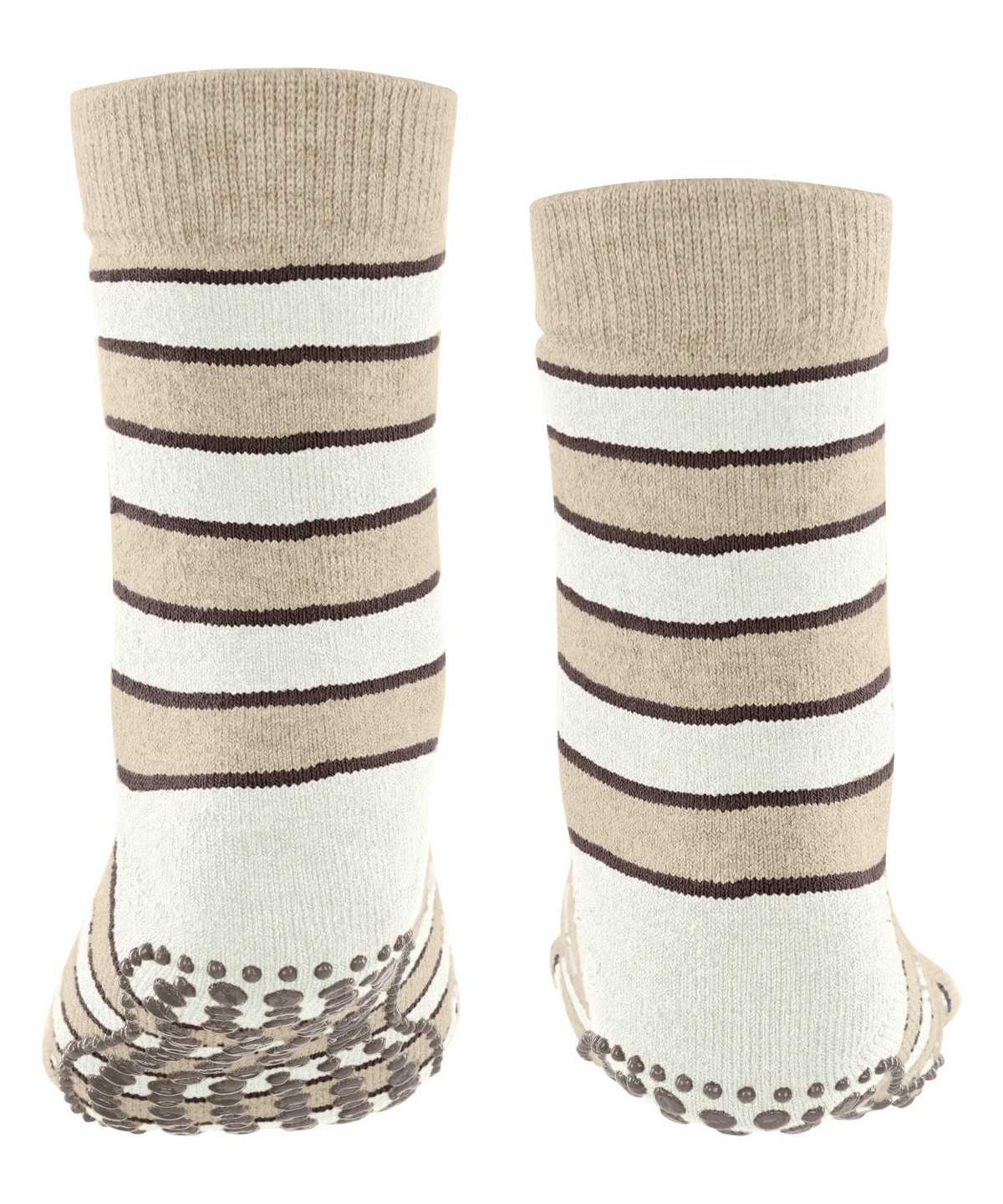 Falke Simple Stripes House socks Socken Kinder Beige | 1706892-OM