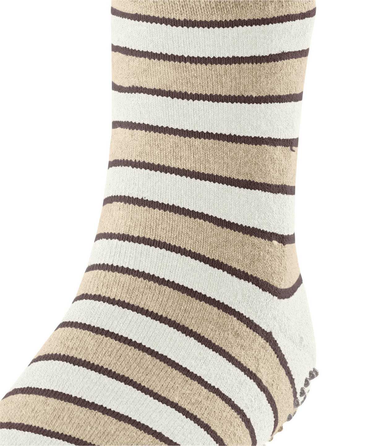 Falke Simple Stripes House socks Socken Kinder Beige | 1706892-OM