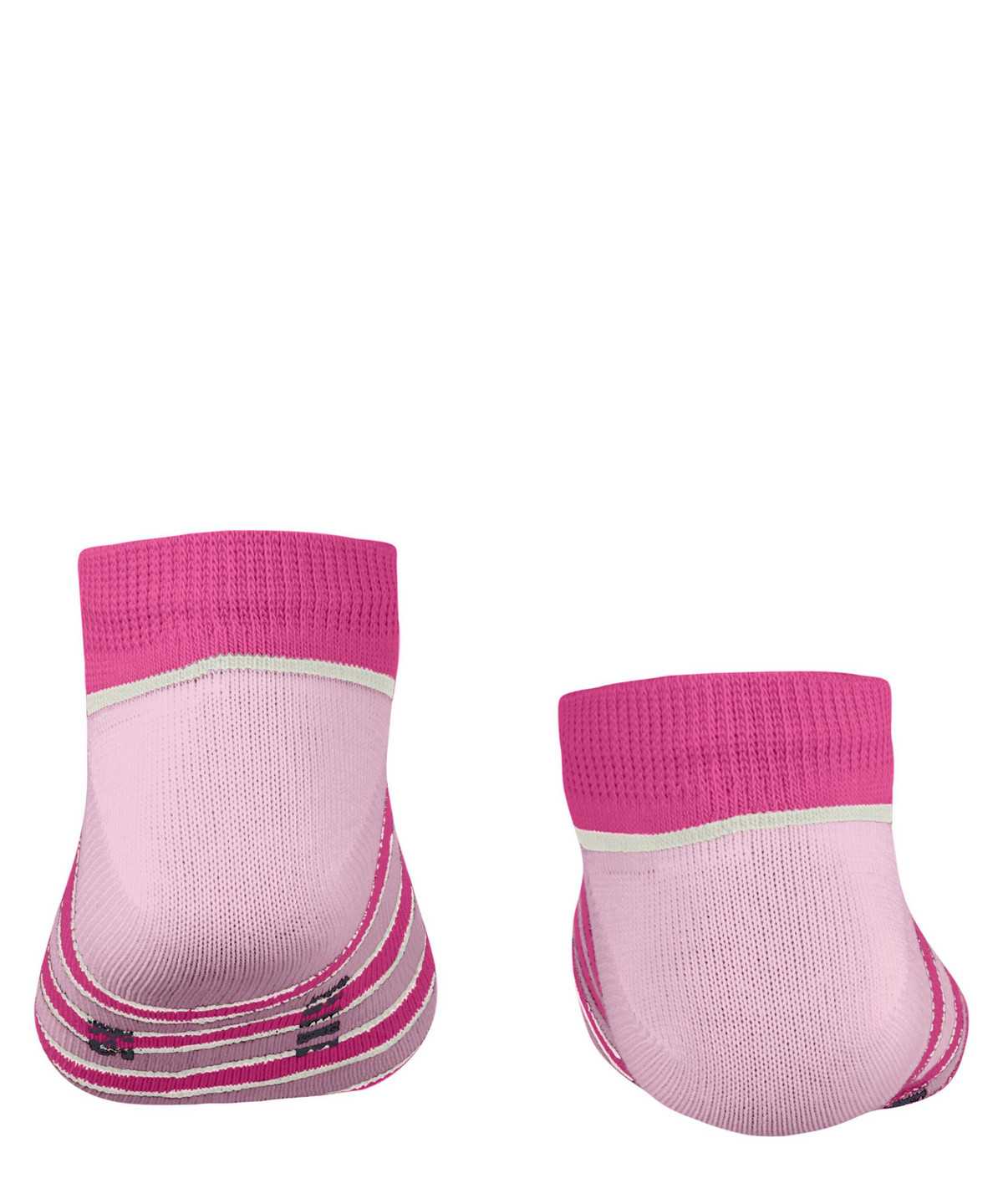 Falke Simple Stripes Sneaker socks Socken Kinder Rosa | 8529160-WN