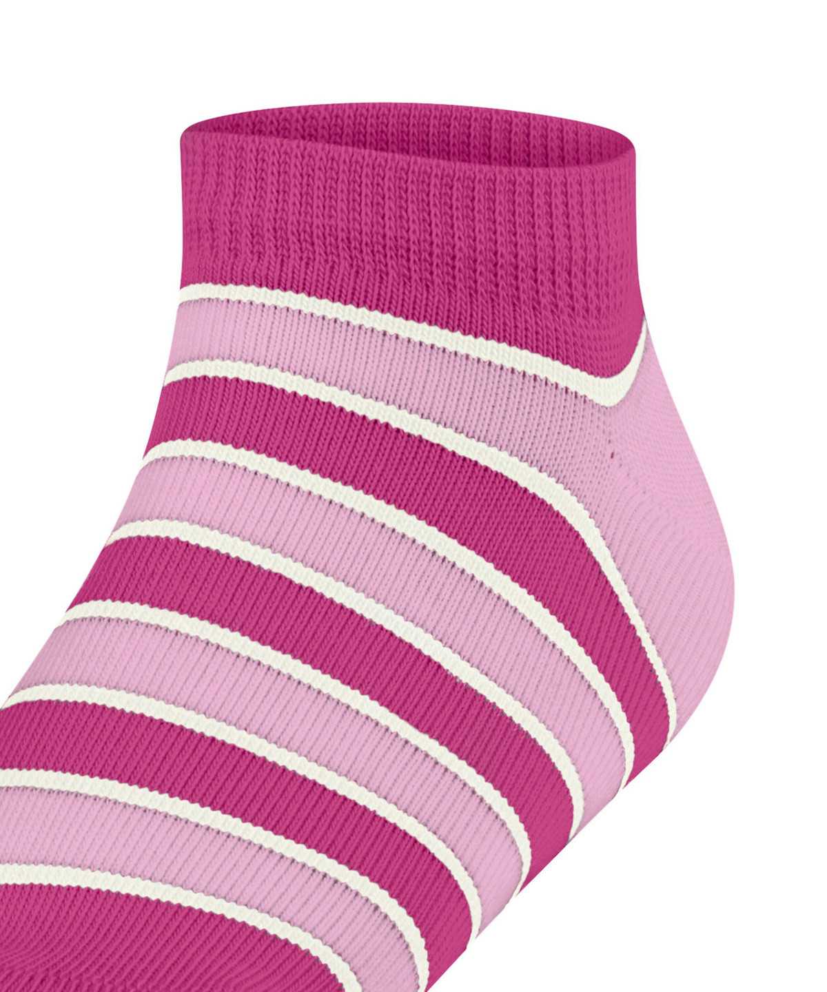 Falke Simple Stripes Sneaker socks Socken Kinder Rosa | 8529160-WN