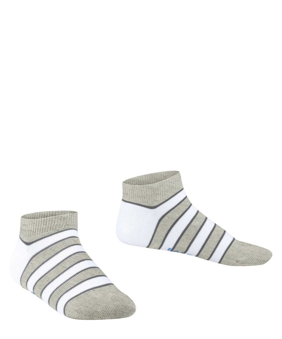 Falke Simple Stripes Sneaker socks Socken Kinder Grau | 3846195-VY