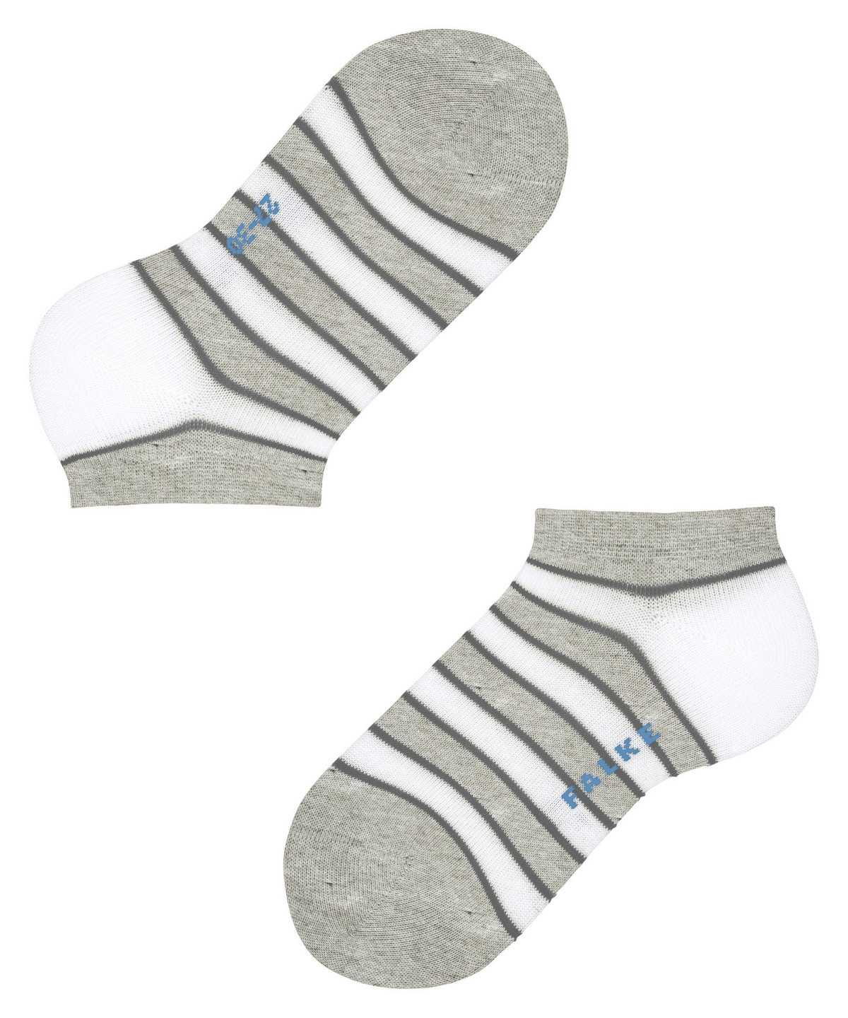 Falke Simple Stripes Sneaker socks Socken Kinder Grau | 3846195-VY