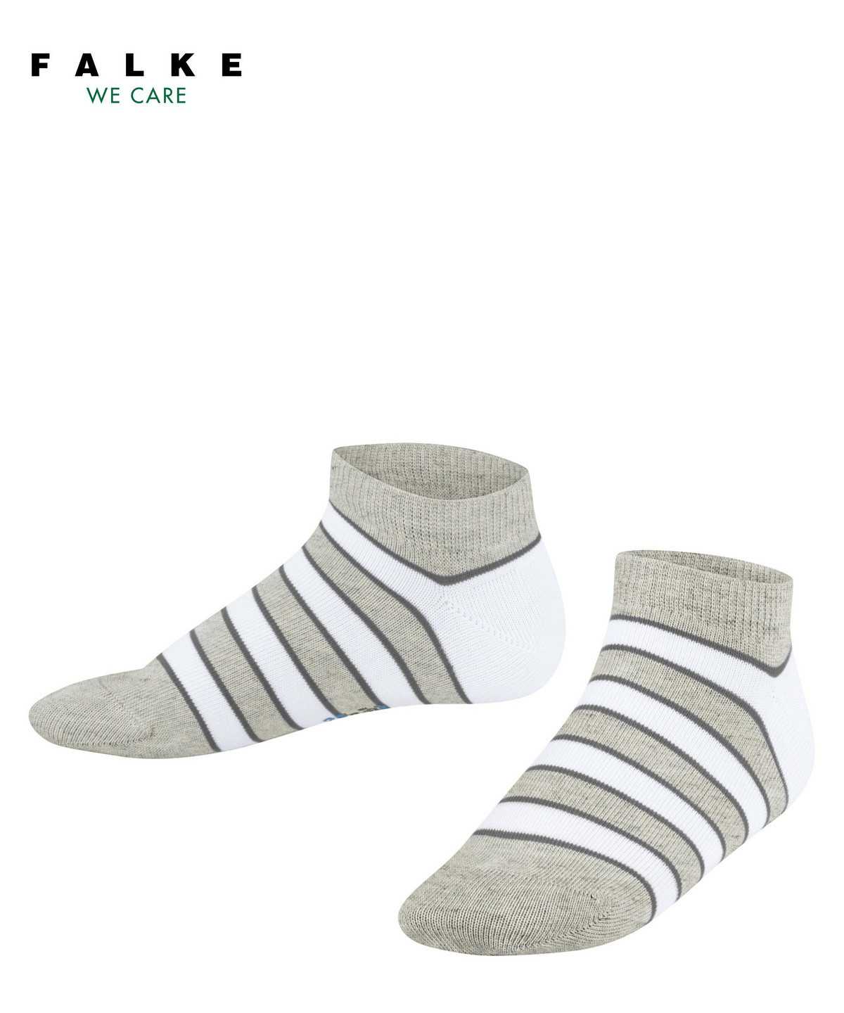 Falke Simple Stripes Sneaker socks Socken Kinder Grau | 3846195-VY