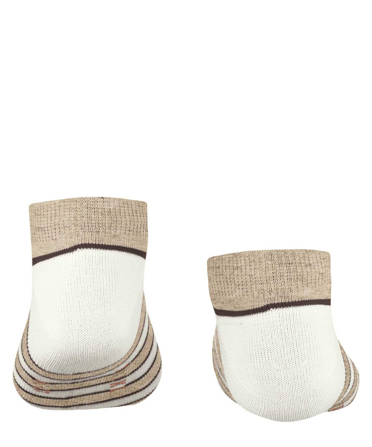 Falke Simple Stripes Sneaker socks Socken Kinder Beige | 9578014-JN