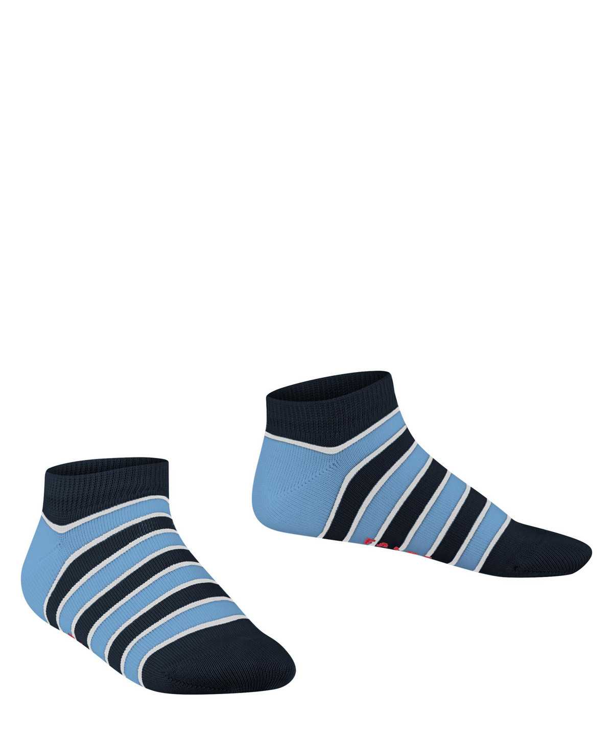 Falke Simple Stripes Sneaker socks Socken Kinder Blau | 6325478-JY