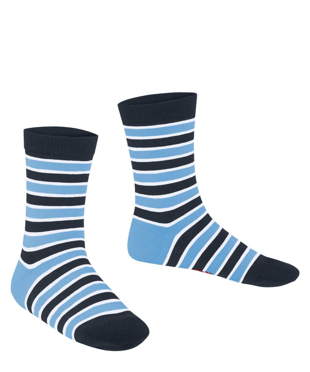 Falke Simple Stripes Socks Socken Kinder Blau | 5289071-YN