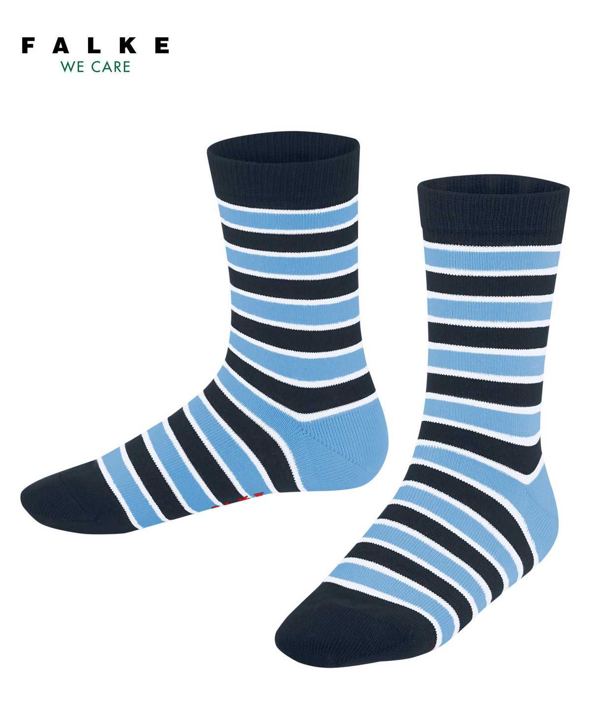 Falke Simple Stripes Socks Socken Kinder Blau | 5289071-YN