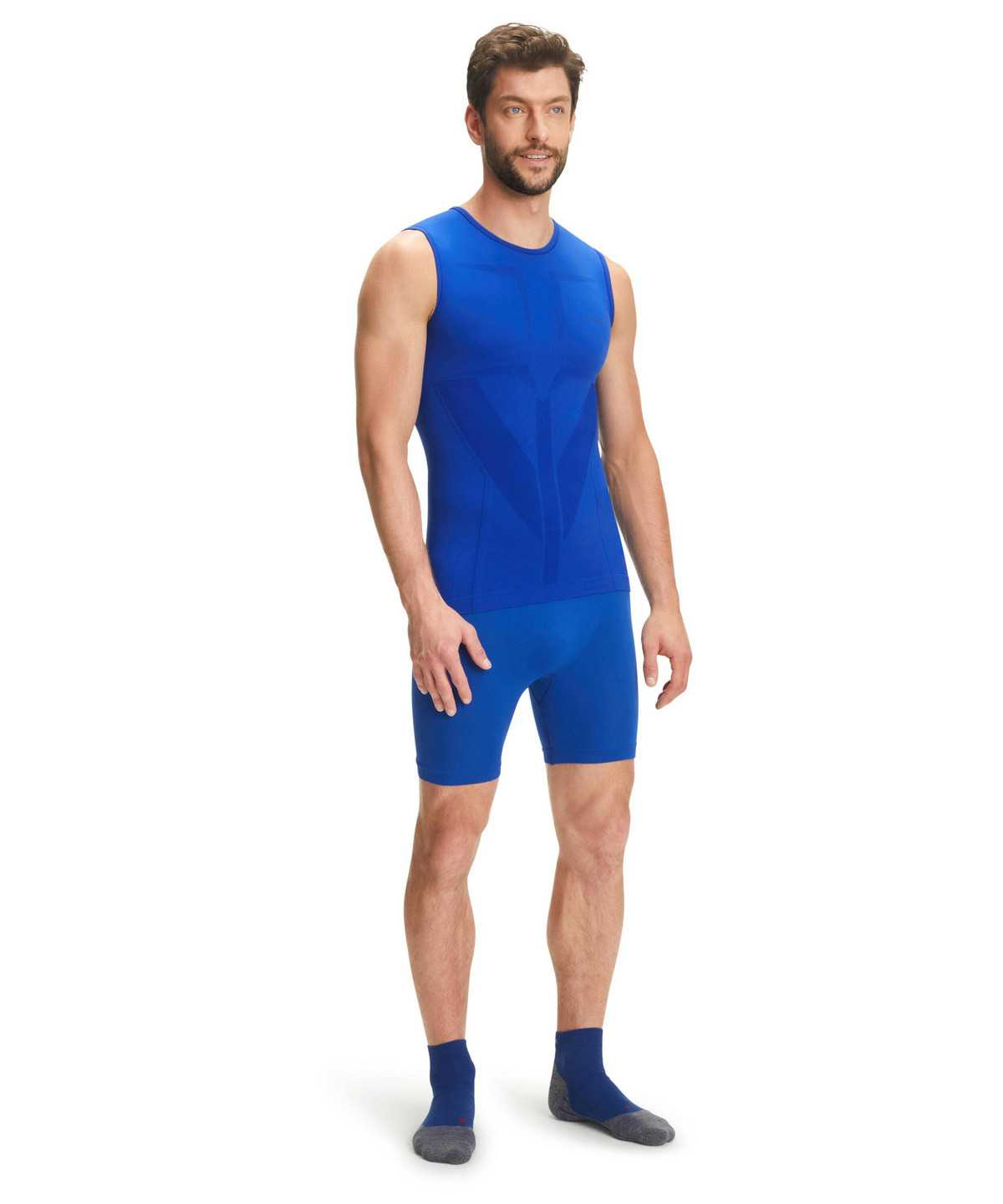 Falke Singlet Warm Functional Underwear Herren Blau | 3541072-TP