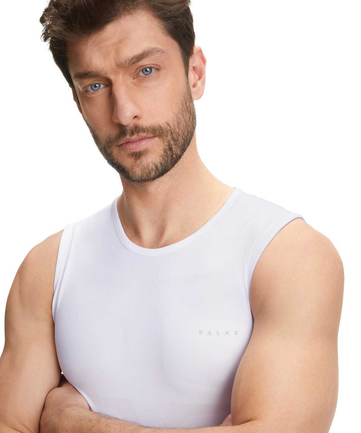 Falke Singlet Warm Functional Underwear Herren Weiß | 3620947-HL