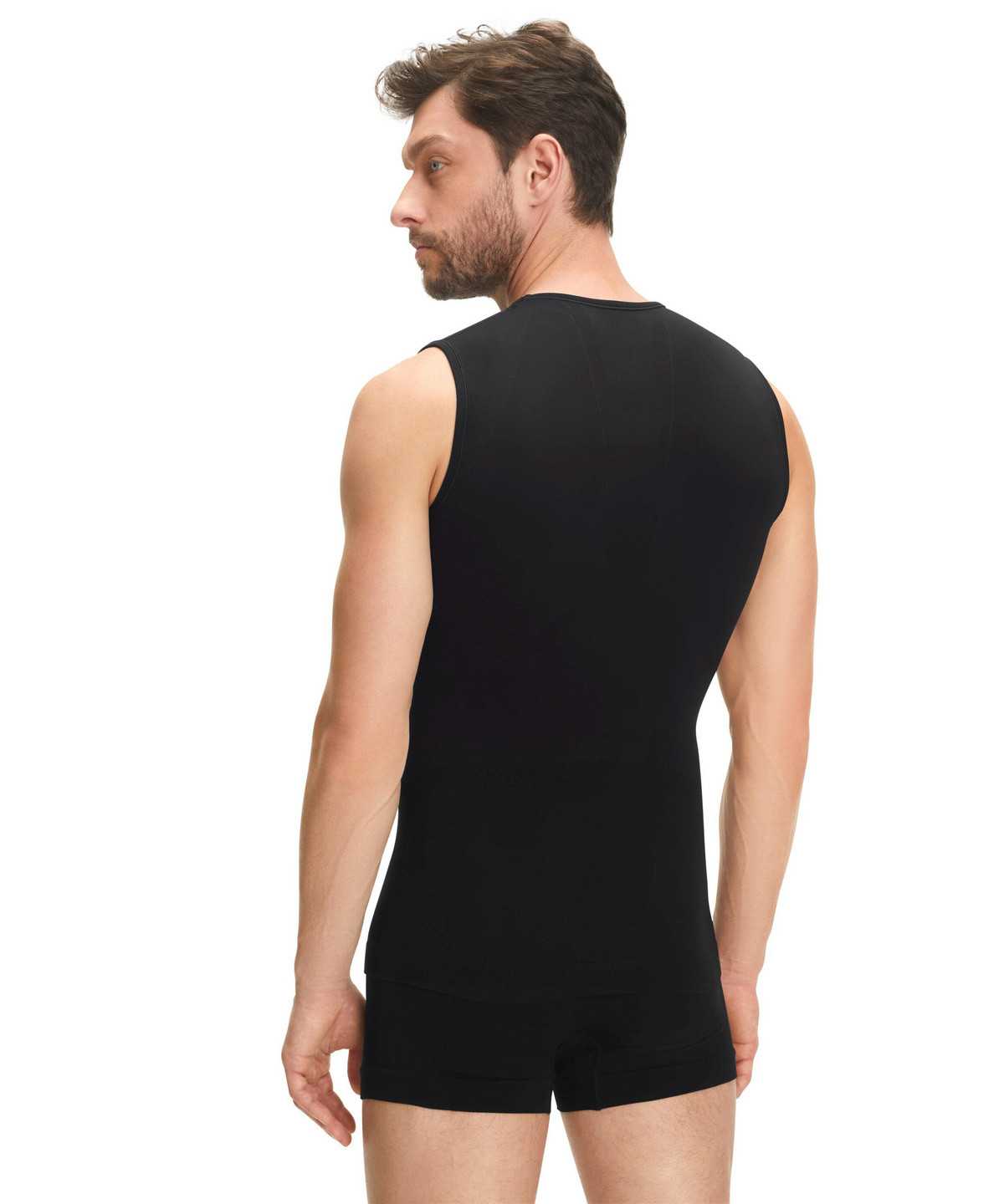 Falke Singlet Warm Functional Underwear Herren Schwarz | 0457192-XK