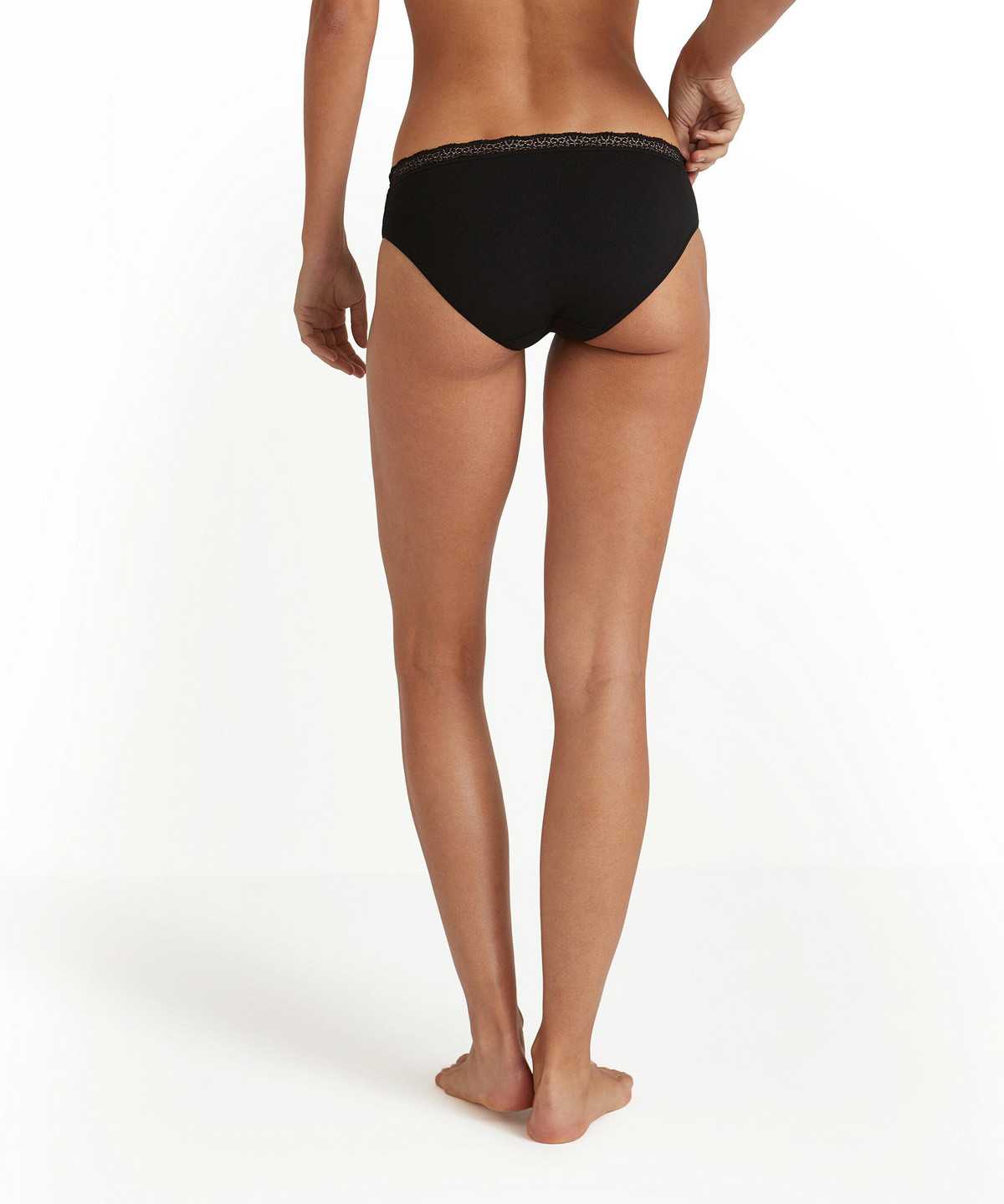 Falke Slip Daily Lace Panties & Slips Damen Schwarz | 2608359-YO