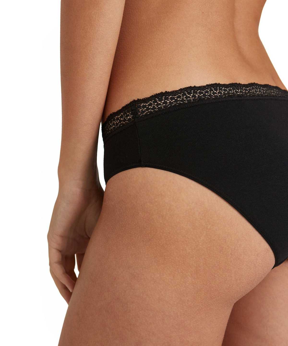 Falke Slip Daily Lace Panties & Slips Damen Schwarz | 2608359-YO