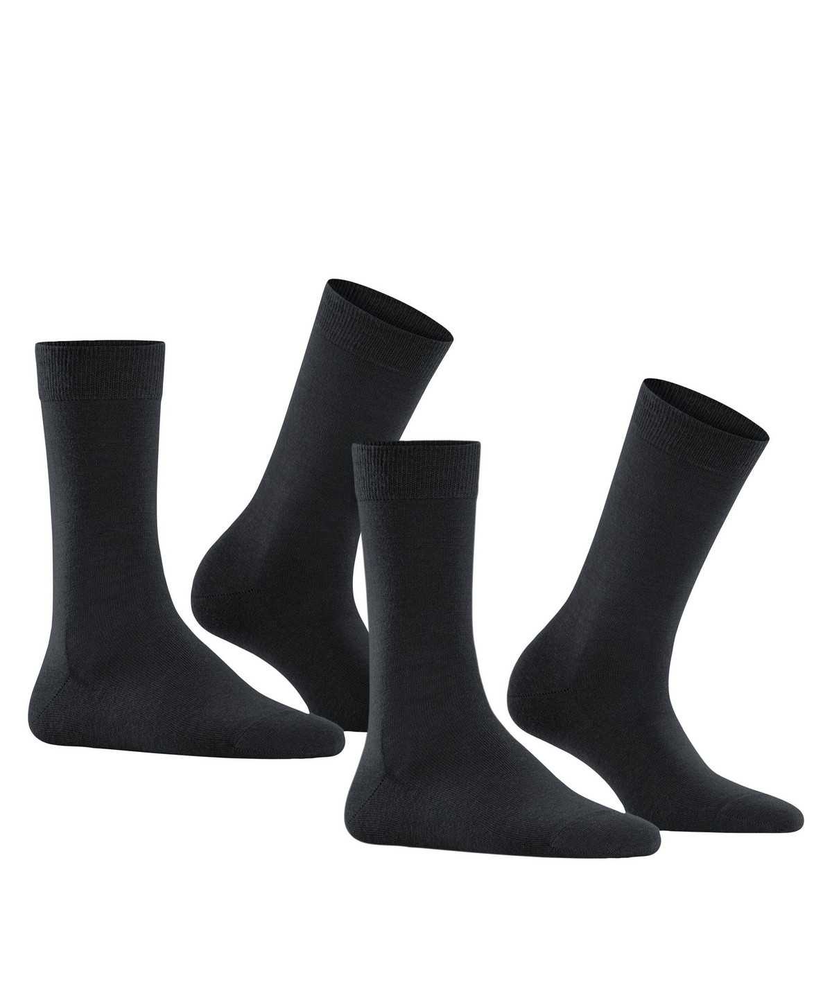 Falke Softmerino 2-Pack Socks Socken Damen Grau | 0953718-BF