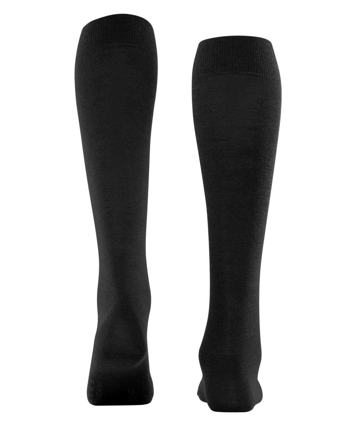 Falke Softmerino Knee-high Socks Socken Damen Schwarz | 0742389-QL