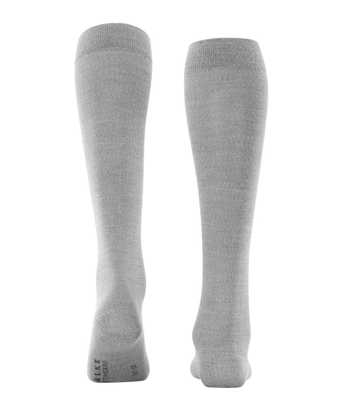 Falke Softmerino Knee-high Socks Socken Damen Grau | 3584096-OC