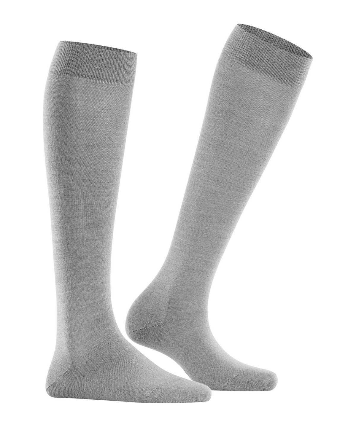 Falke Softmerino Knee-high Socks Socken Damen Grau | 3584096-OC