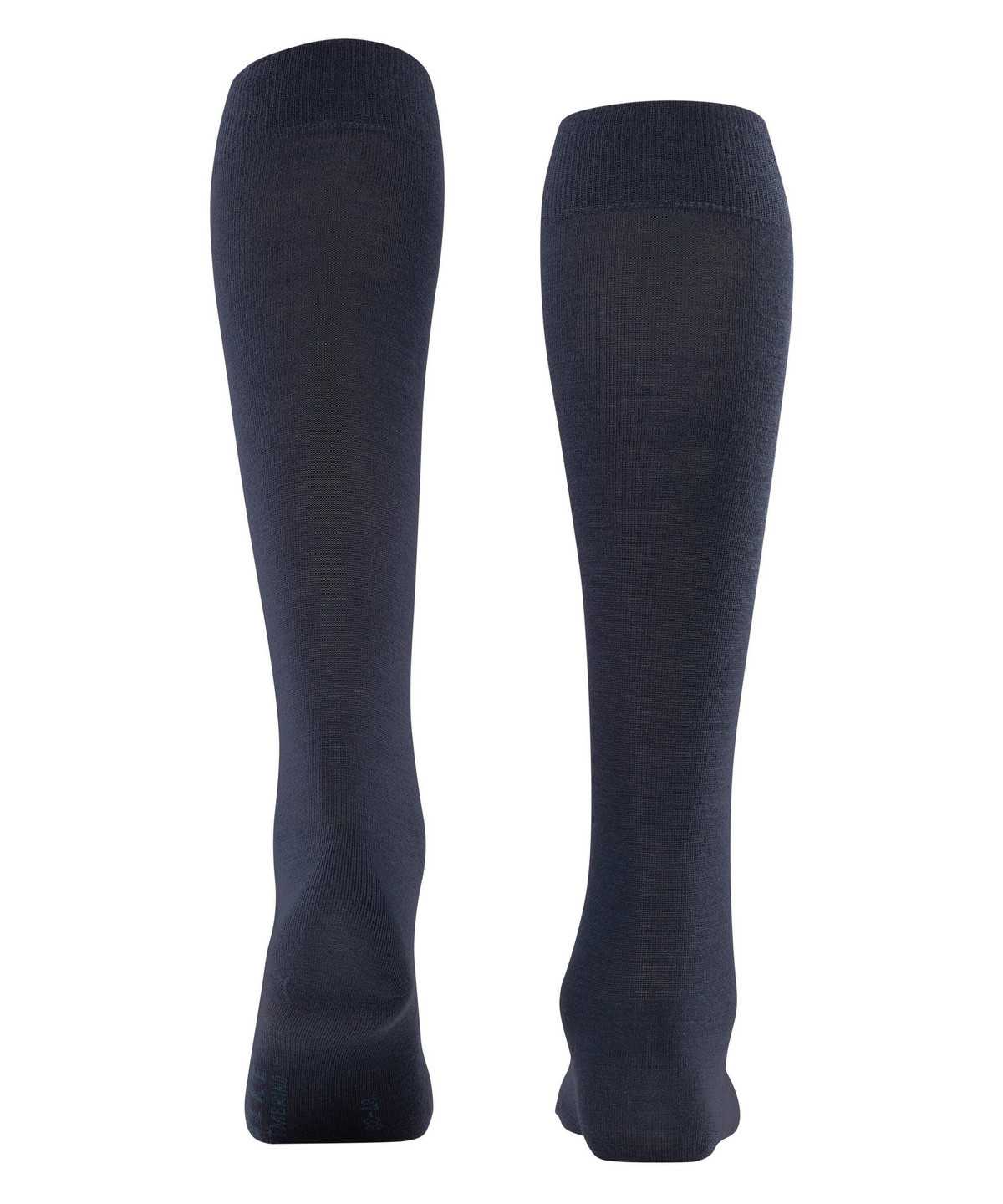 Falke Softmerino Knee-high Socks Socken Damen Blau | 7241835-EZ