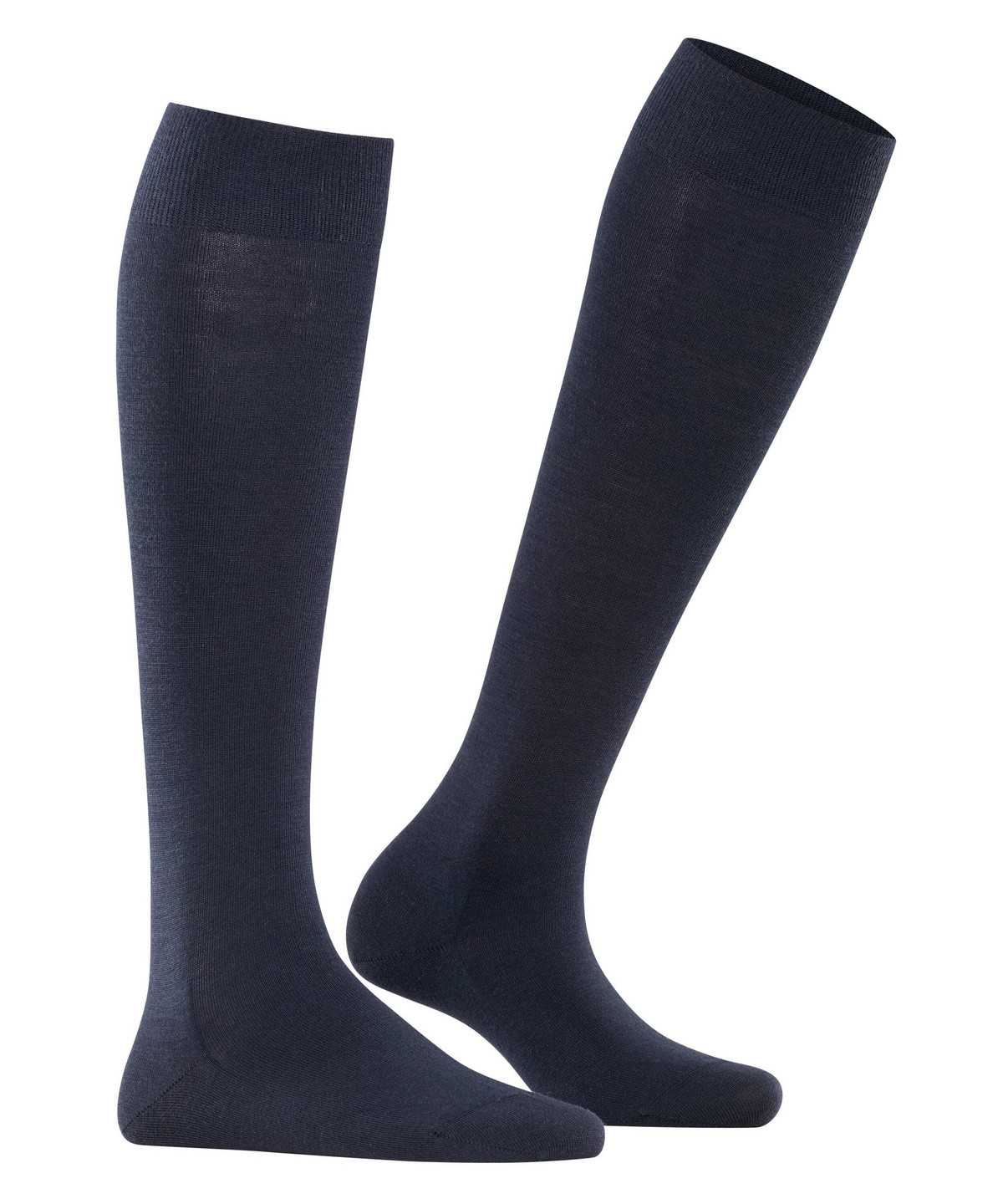 Falke Softmerino Knee-high Socks Socken Damen Blau | 7241835-EZ