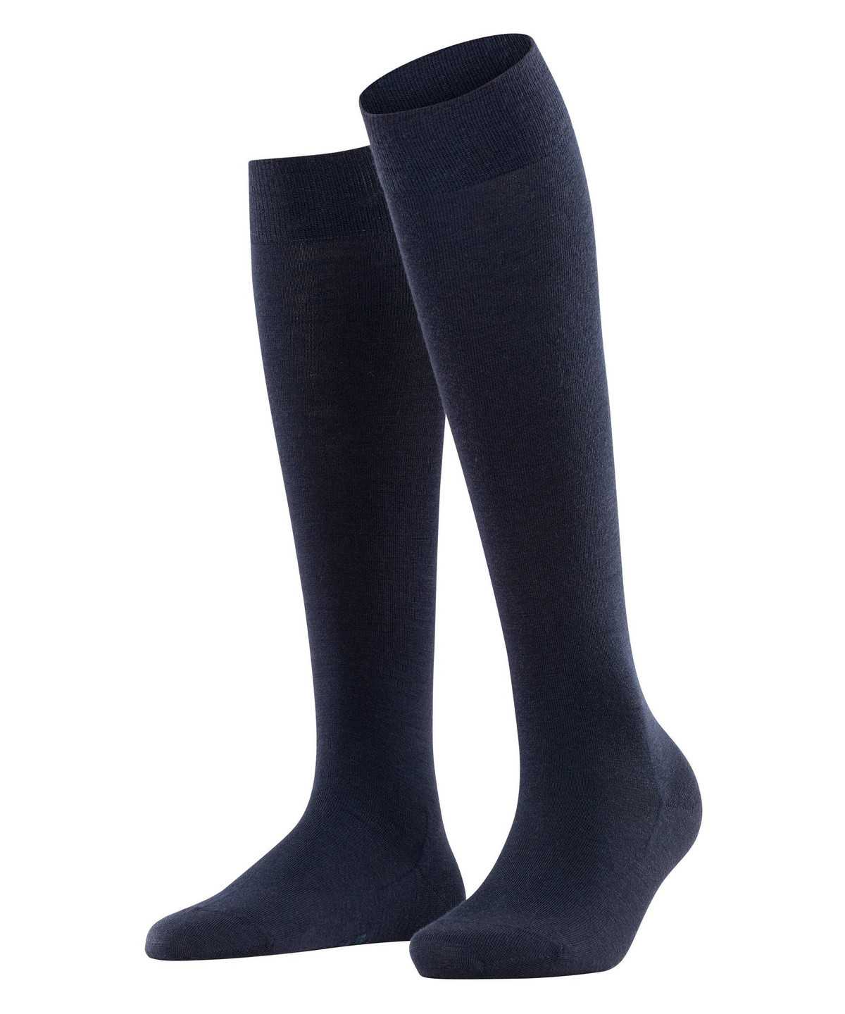 Falke Softmerino Knee-high Socks Socken Damen Blau | 7241835-EZ