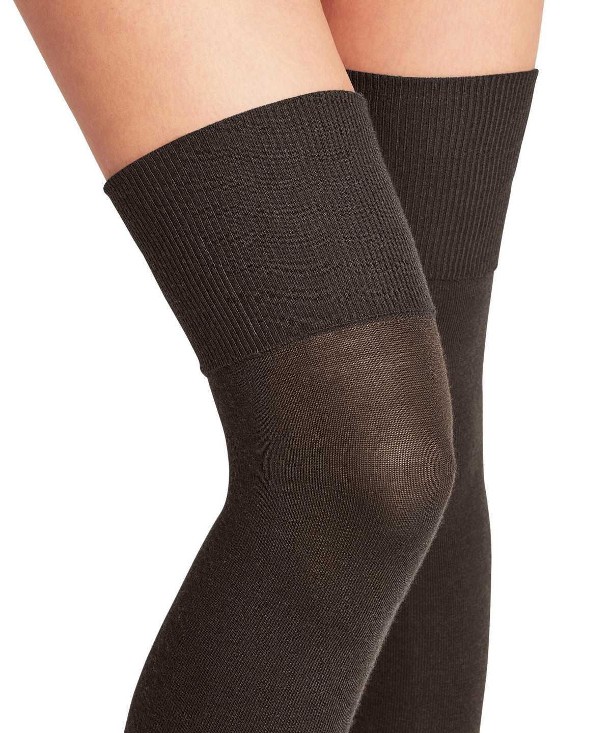 Falke Softmerino Overknees Knee high Socks Damen Braun | 7023591-LC