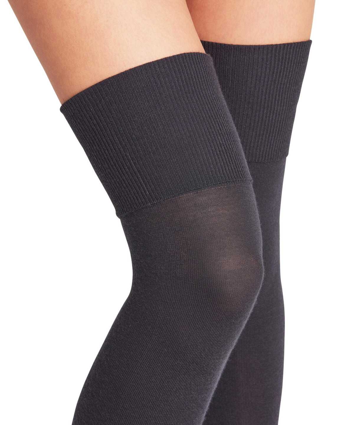 Falke Softmerino Overknees Knee high Socks Damen Blau | 0319624-EP