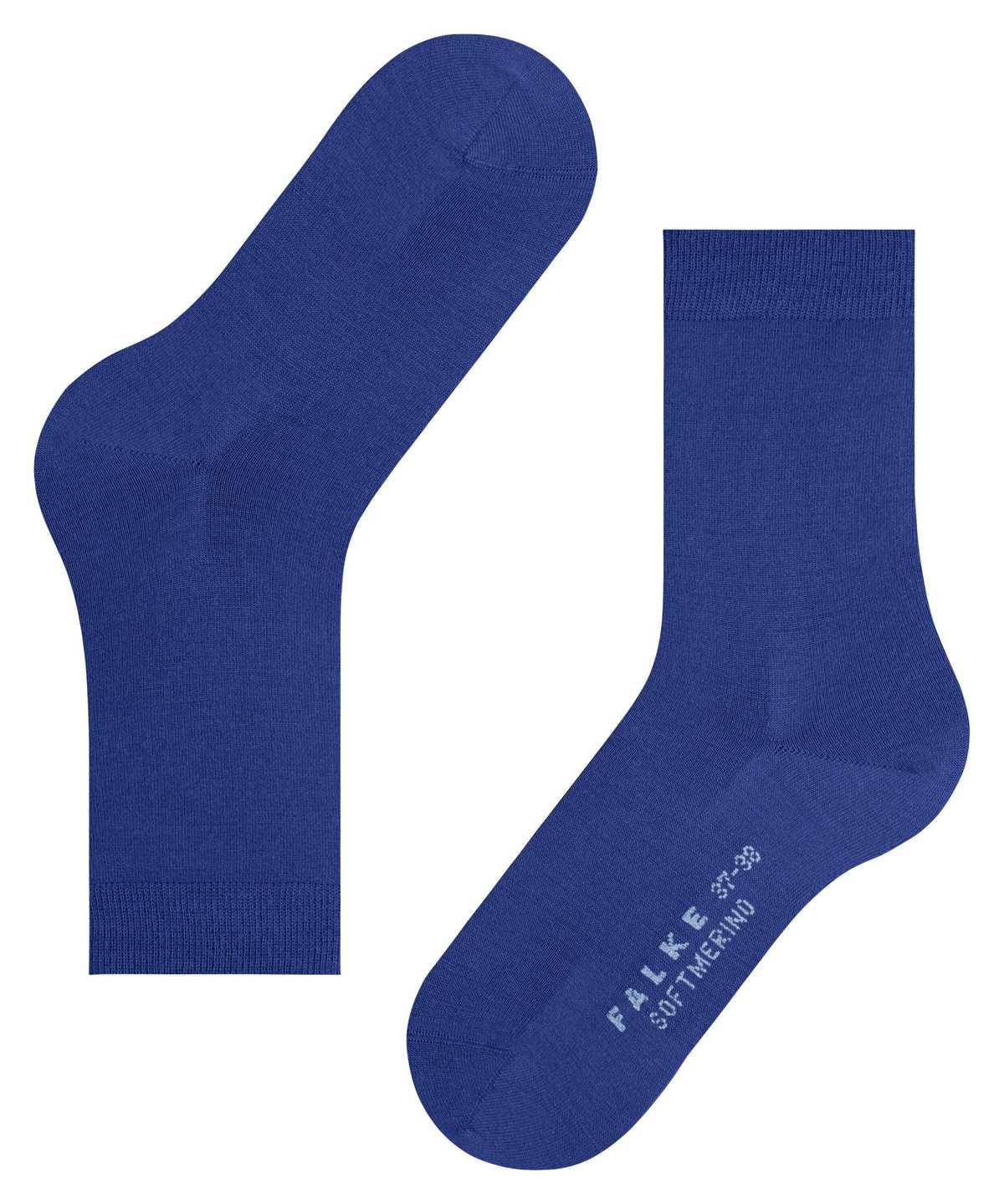 Falke Softmerino Socks Socken Damen Blau | 6395072-EZ