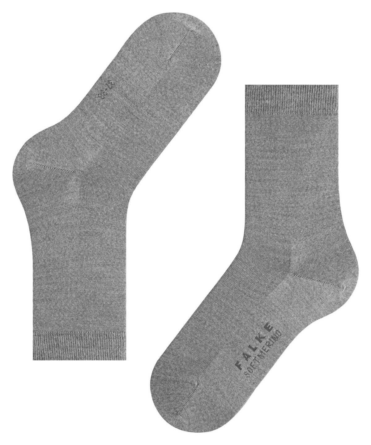 Falke Softmerino Socks Socken Damen Grau | 9483675-XN