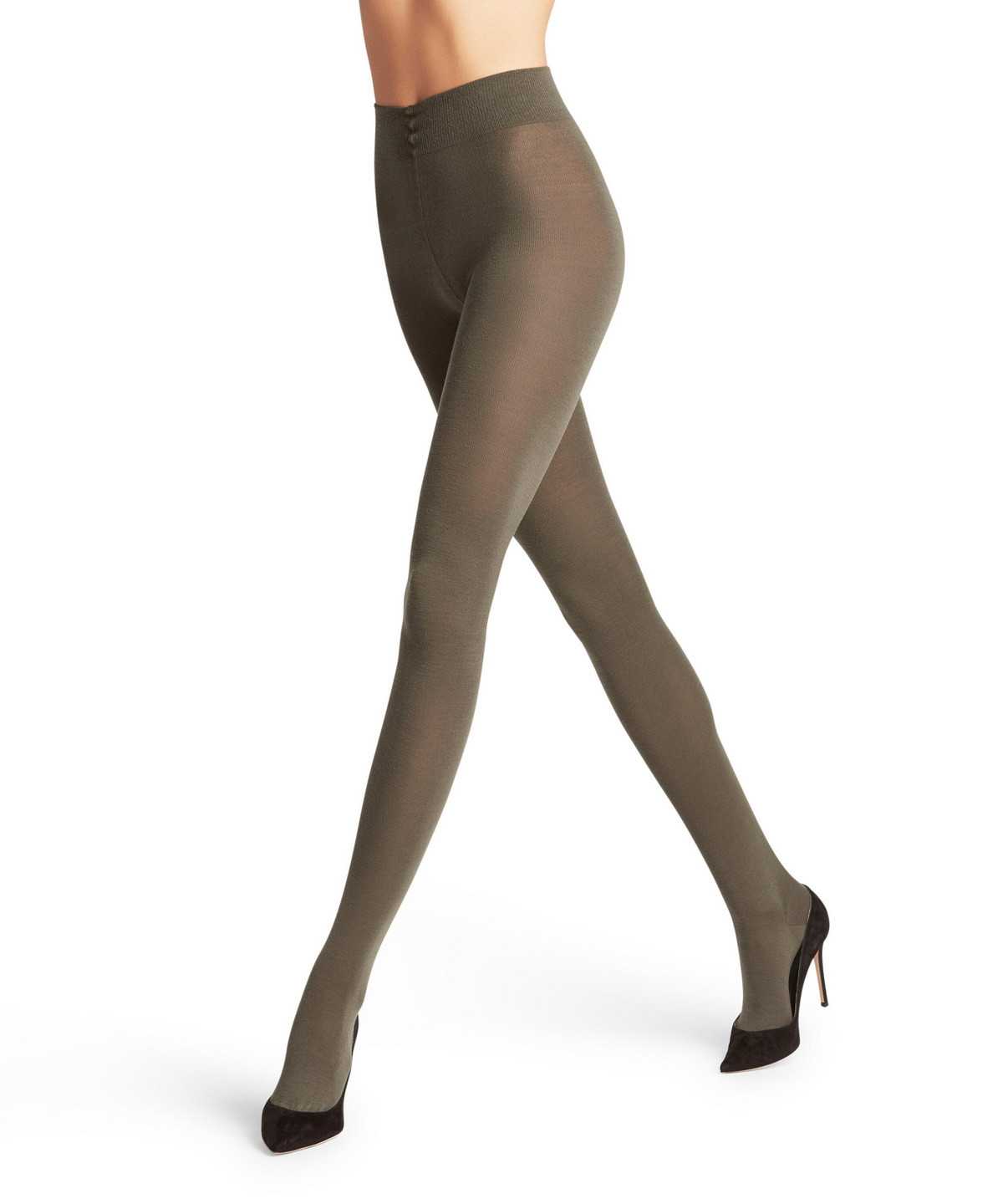 Falke Softmerino Tights Tights Damen Grün | 8350912-CH