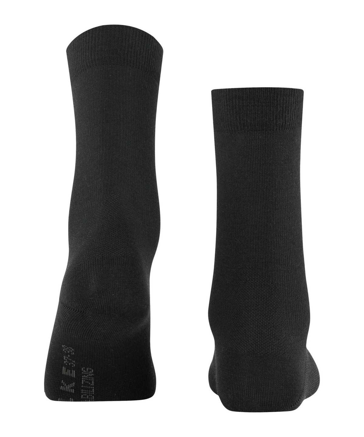 Falke Stabilizing Wool Everyday Socks Socken Damen Schwarz | 5741923-VN