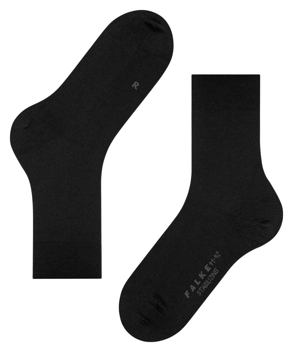 Falke Stabilizing Wool Everyday Socks Socken Herren Schwarz | 0213576-JM