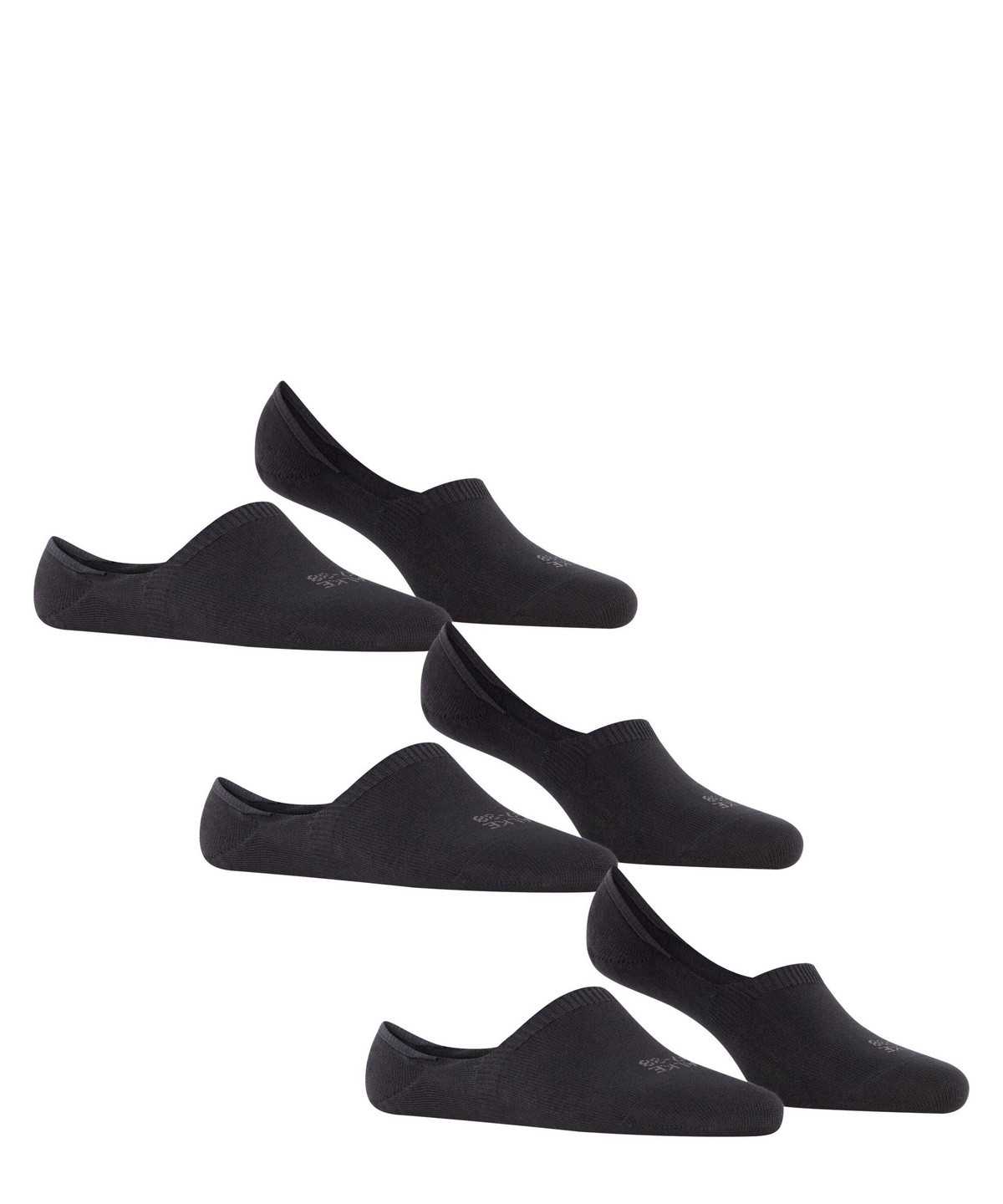 Falke Step 3-Pack Invisibles No Show Socks Damen Schwarz | 3512094-EP