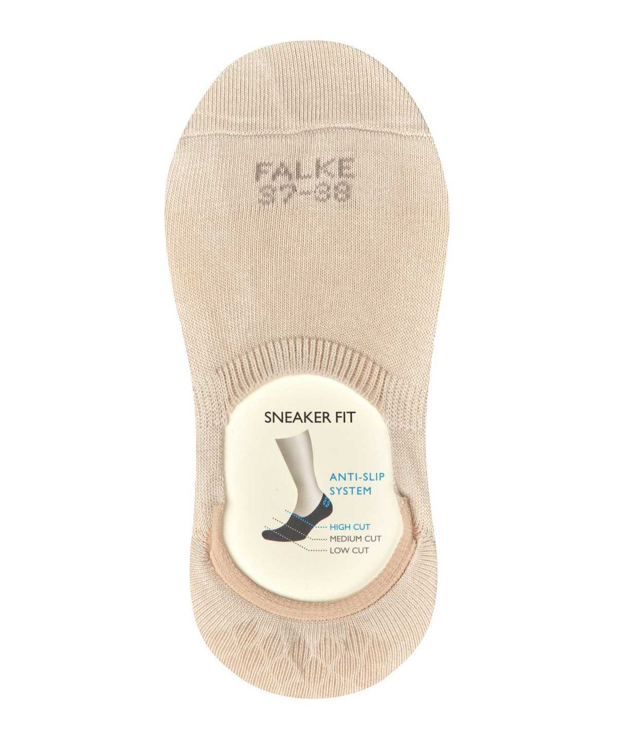 Falke Step High Cut Invisibles No Show Socks Damen Beige | 1207435-RI