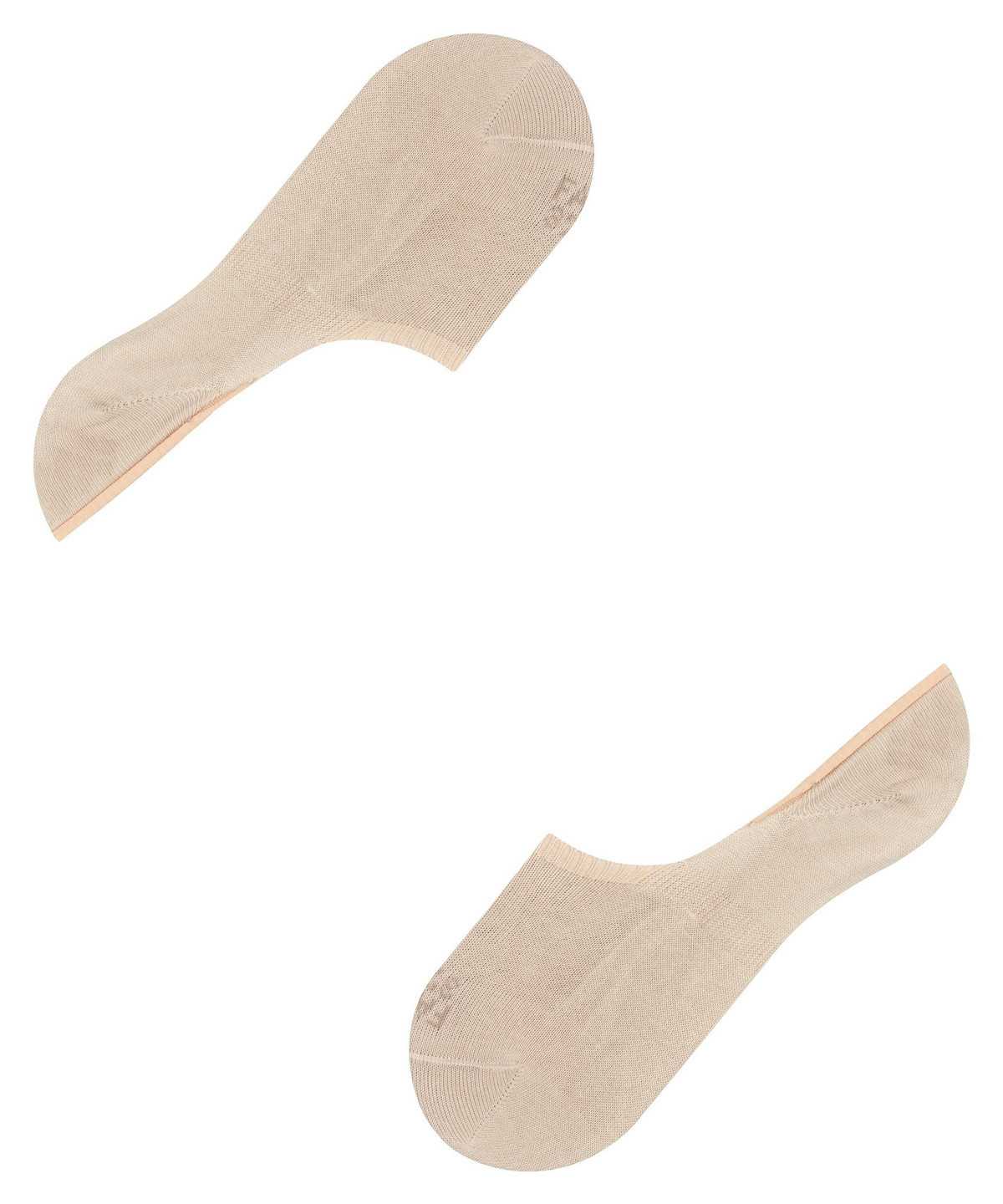 Falke Step High Cut Invisibles No Show Socks Damen Beige | 1207435-RI