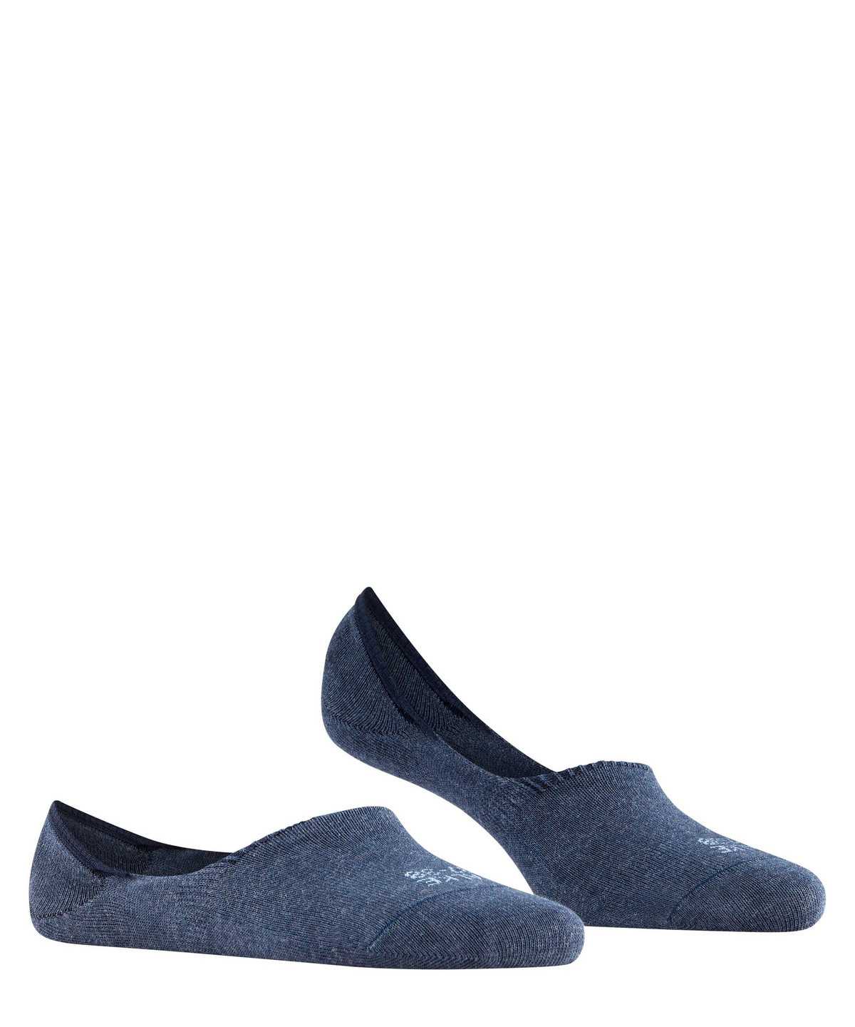 Falke Step High Cut Invisibles No Show Socks Damen Blau | 7260581-NP