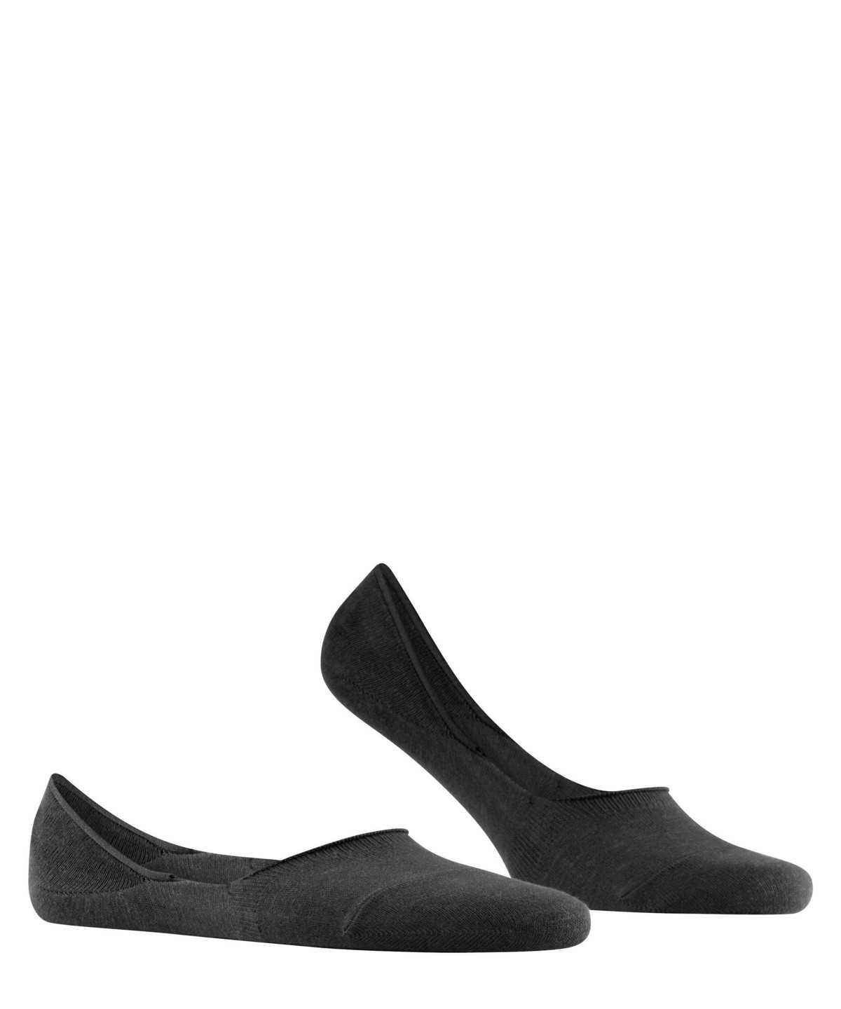 Falke Step Medium Cut Invisibles No Show Socks Herren Schwarz | 7591640-QA